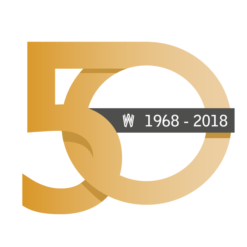 Wolf-50Jahre Wolf 50 Jahre Logo