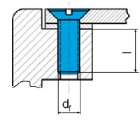 gewinde1 Buchse (D1)