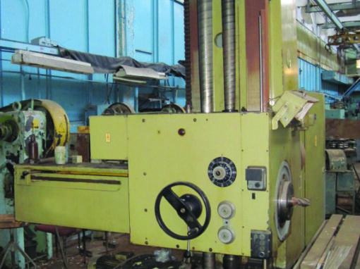 Slideway in horizontal drilling machine